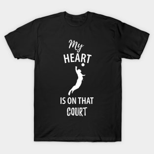 Volleyball Sport Team Play Gift T-Shirt